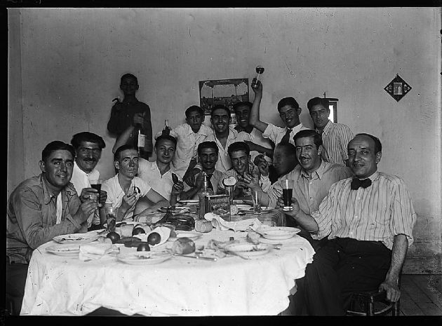 Operarios del cine teatro Opera