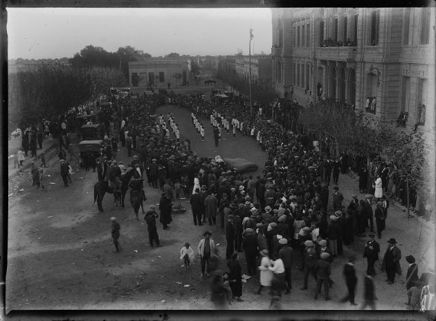Acto frente a Ex Casa de Gobierno