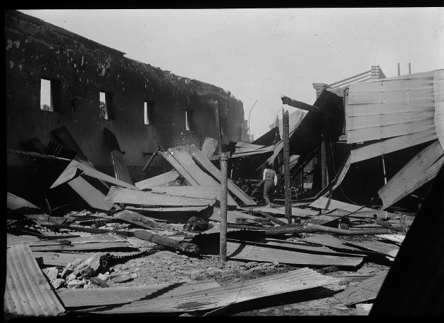 Derrumbe del Antiguo Mercado Municipal de San Luis
