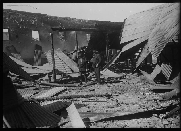 Derrumbe del Antiguo Mercado Municipal de San Luis 1