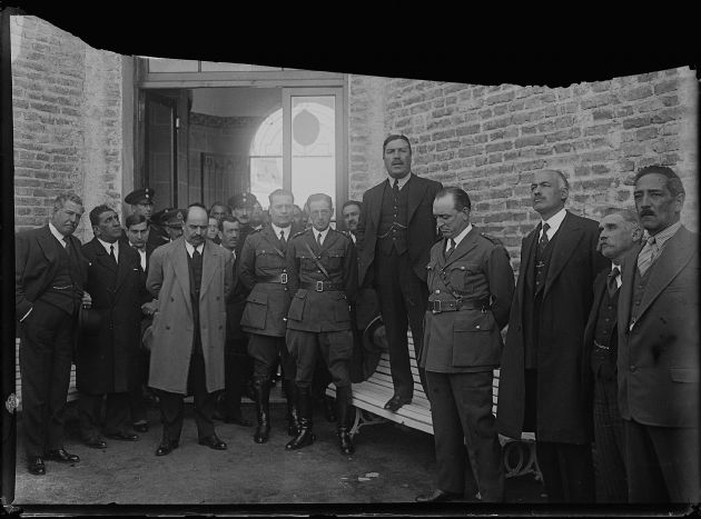 Autoridades en la Sede Policial