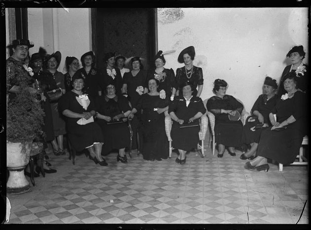 Damas de la Sociedad de Beneficencia
