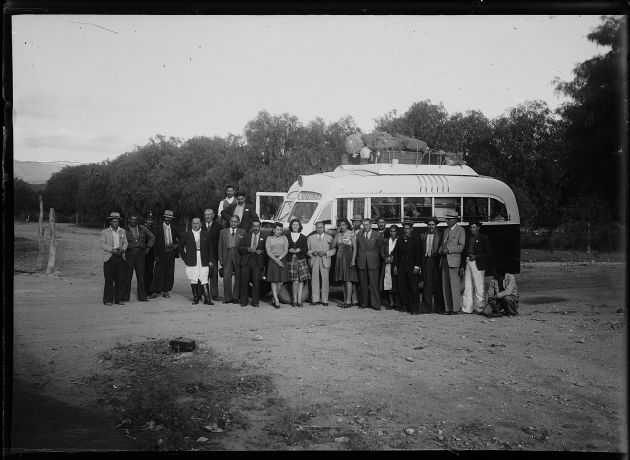 Viajando en Minibus