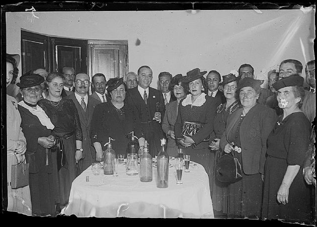 Visita de Damas de la Sociedad de Beneficencia