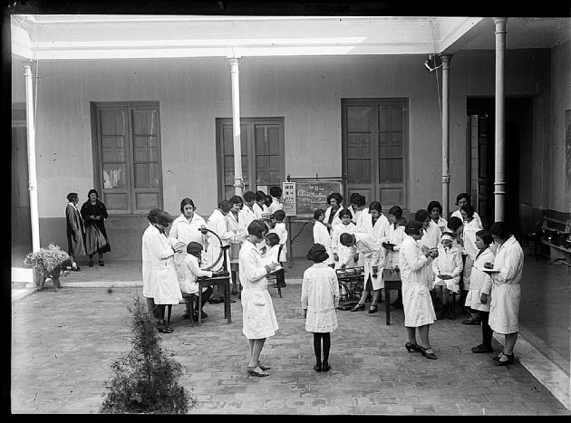 Clase Práctica, Esc. Normal de Mujeres