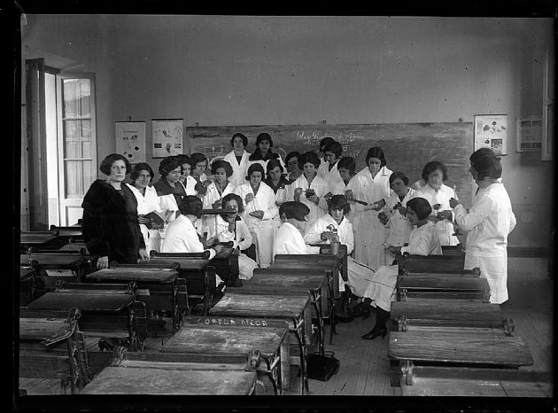Clase Práctica, Esc. Normal de Mujeres