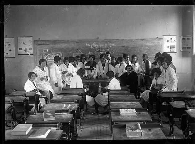 Clase Práctica, Esc. Normal de Mujeres