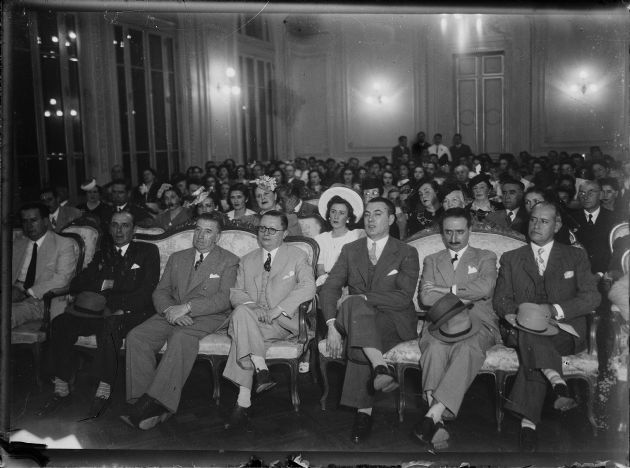 Acto en Salón Blanco