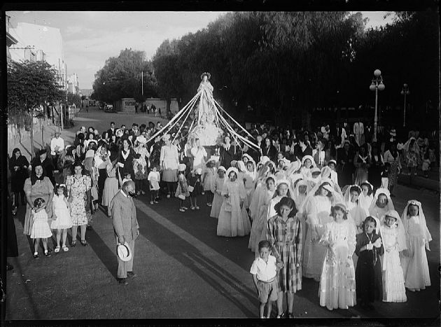 Procesión Día de la Virgen