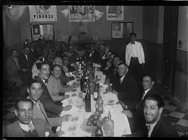 Cena en la Sociedad Italiana