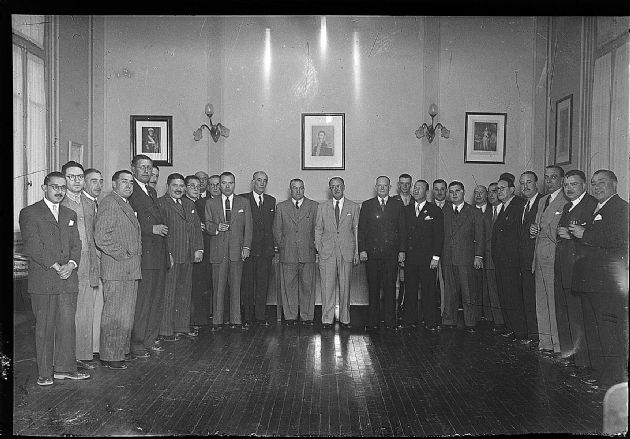 Autoridades en Casa de Gobierno