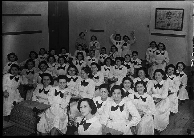 Alumnas en el Aula