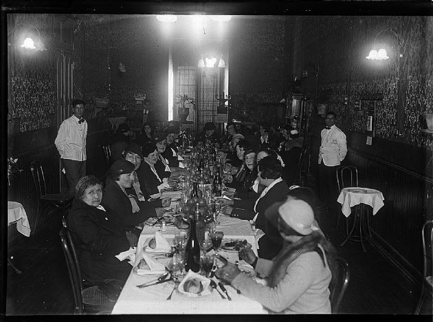 Almuerzo de la Sociedad de Beneficencia