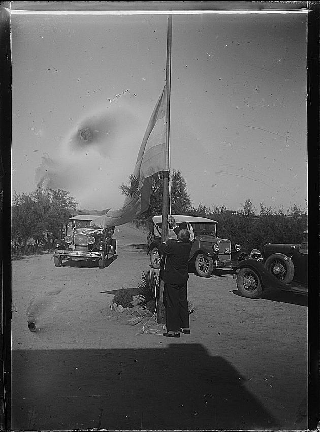Izamiento de la Bandera Nacional