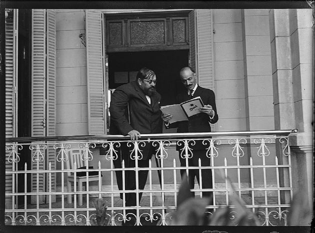 León Guillet en Casa de Gobierno
