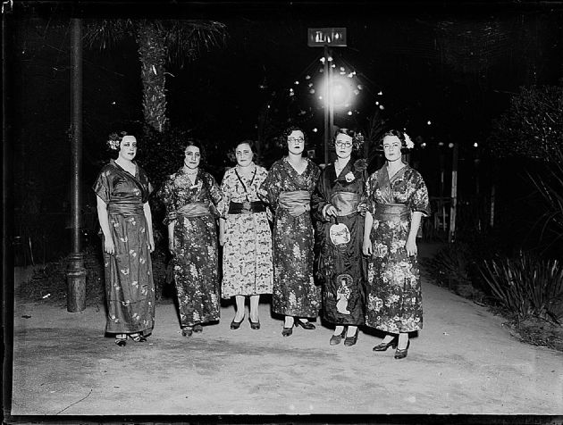 Damas Puntanas en Kimono I