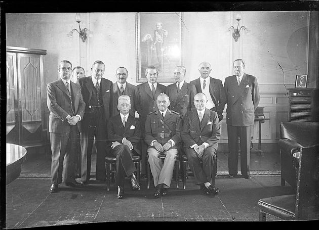 Representantes del Banco Hipotecario