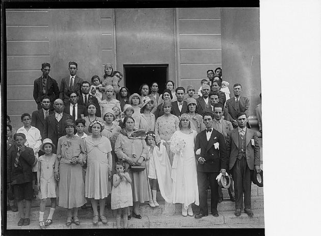 Recién casados y familiares