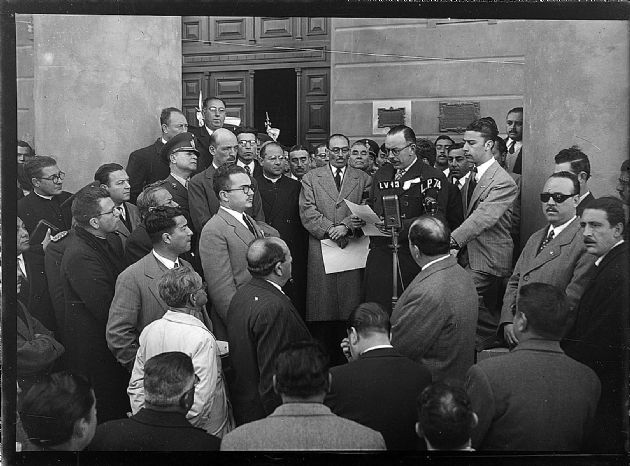 Homenaje a San Martin en 1948 X