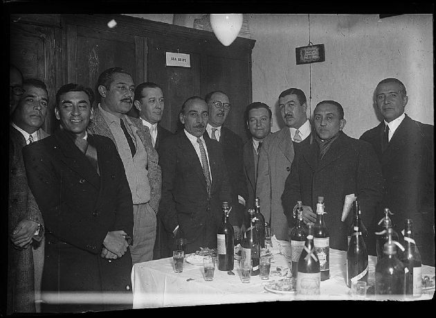 Funcionarios reunidos