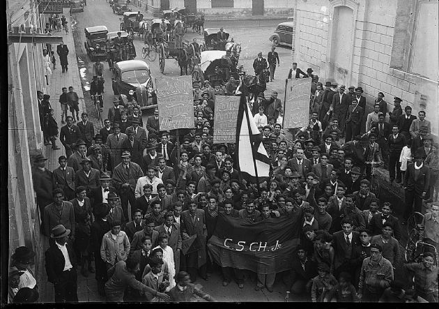 Manifestación de Jóvenes