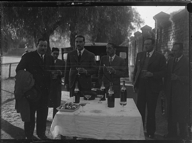 Brindis en el Marconi