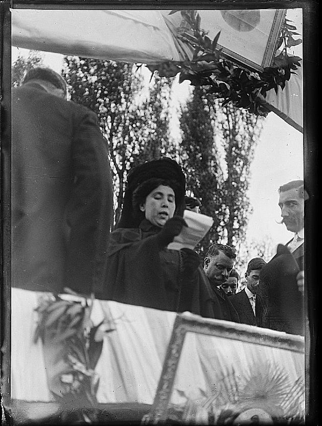 Homenaje a Sarmiento.