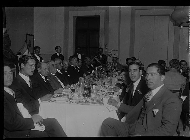 Recepción en la Sociedad Italiana