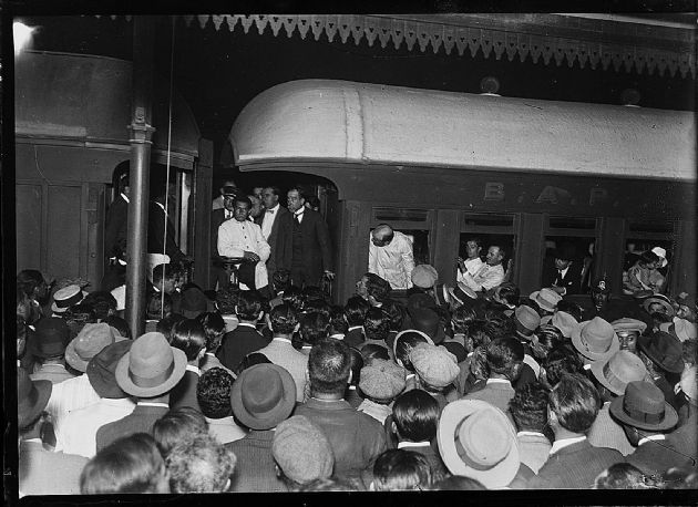 Llegada de Políticos