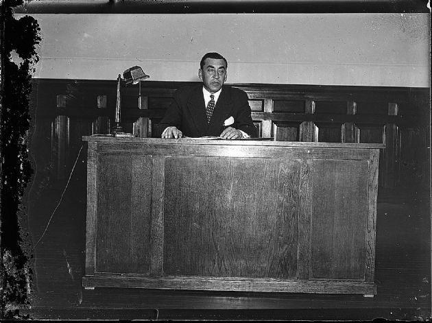 Dr. Marcial Rodríguez en Colegio Nacional