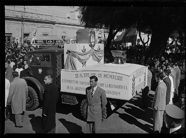 Homenaje a San Martín en 1948 III