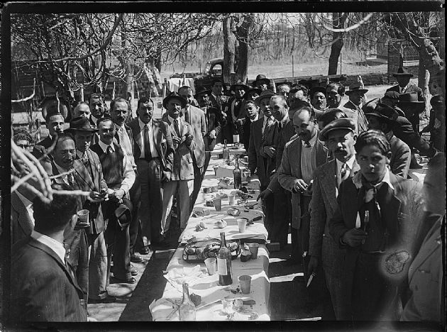 Festejo con Rosendo Hernández