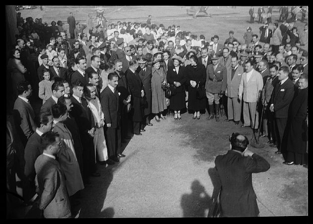 Recepción del Brigadier César Ojeda