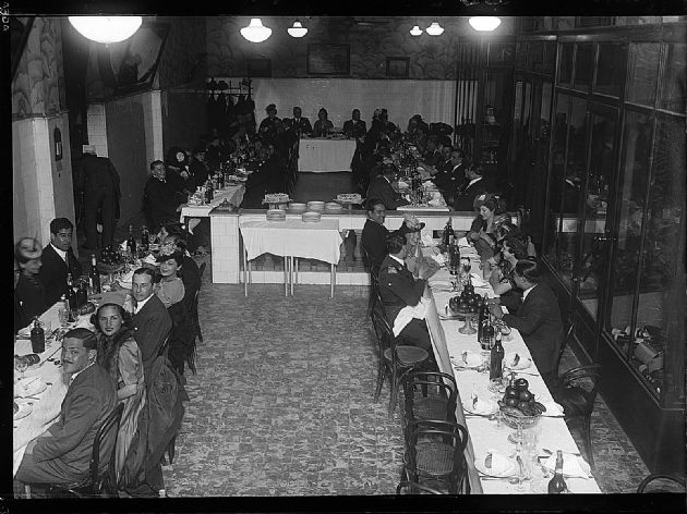 Toribio Mendoza en cena