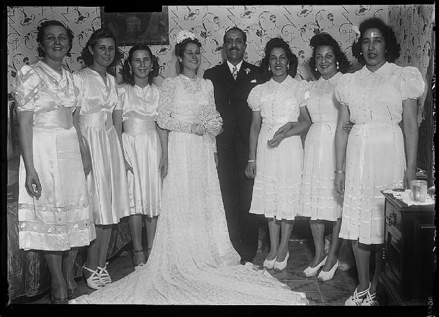 Novios y Damas de Honor